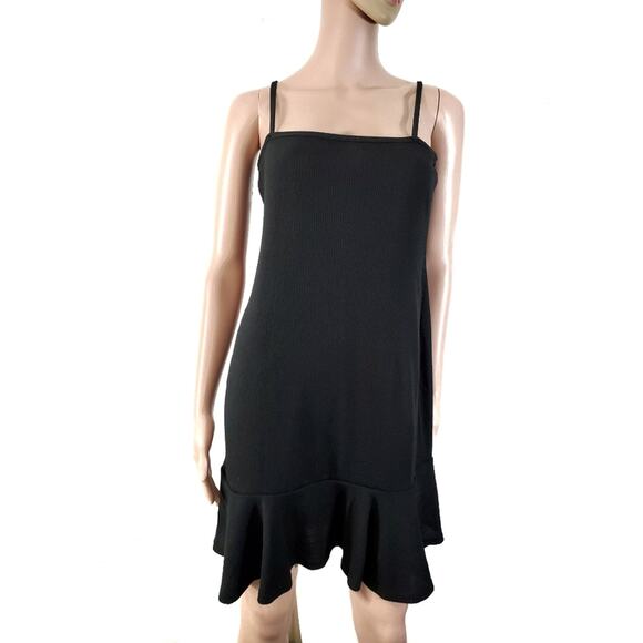NWT Nasty Gal | Flip Em Off Mini Dress in Black - Picture 1 of 6